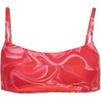 Superdry pour femme. W3010392A Haut de bikini bralette imprimé rose (S), Beachwear, Polister recyclé, Durable