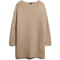 Superdry Robes en maille beige clair