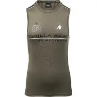 Gorilla wear T-Shirt fonctionnel 'Broxton' olive / noir / blanc