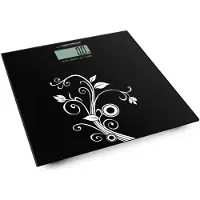 Esperanza EBS003 Pèse-personne électronique Carré Noir, Blanc