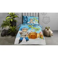 Bonjour les enfants Housse de couette pour enfants Knight 140x200/220 cm