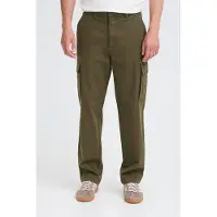 Blend Pantalon cargo 'NATAN' vert foncé