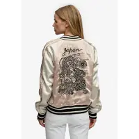 Superdry Veste mi-saison 'Suikajan' beige / nude / noir