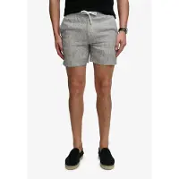 Superdry Pantalon 'The Merchant Store' gris / blanc
