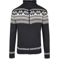 Brandit Vestes en maille bleu marine / blanc