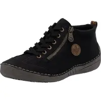 Rieker Damen Halbschuh Schwarz