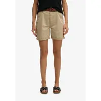 Superdry pour femme. W7110520A Short Chino taupe (XXS), Casuel, Coton