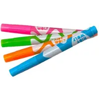 KIDYWOLF Marqueurs fluorescents pour tablette KidyDraw, RGBO, 4 pièces,