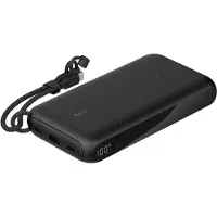 Belkin Powerbank 20.000mah Schw Display Pd 20w Usb-c Bpb028hqbk Power Bank Noir