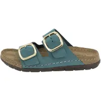 Rohde Rodigo-D Mules Semelle à mémoire de forme souple pour le confort, Matériaux de haute qualité, Semelle légère antidérapante