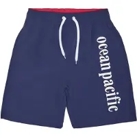 Ocean pacific Shorts de bain 'Buggerru' bleu marine / blanc