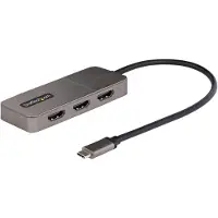 StarTech.com Mst Usb C/hdmi Docking Station Argenté