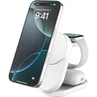 Belkin UltraCharge 25W Qi2 magn. 3-in-1 Lad.klappb.ws. WIZ036kqWH