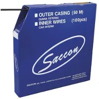 Saccon Brake Cable Sleeve 50 M Noir