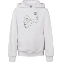 Mister tee Sweat-shirt noir / blanc