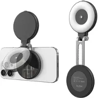 Telesin Lampe selfie C03 MagSafe rotative avec miroir - noire