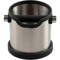 Sorso Recipient à marc Barista, acier inoxydable – argent