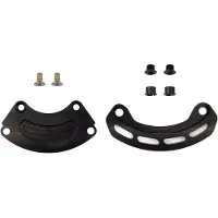 Haibike All MTN Alloy Bashguard Set avec Bashguard Support de plateau à visser