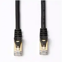 Diffusion Câble RJ45 droit CAT8 S/STP 5 m Noir