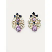 Avant Garde Boucles d'oreilles 'Veronikasa' violet