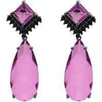 Avant Garde Boucles d'oreilles 'Zarala' bleu violet