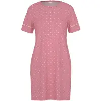 Mey Chemise de nuit 'Crochet Dots' rose