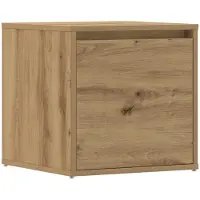 vidaXL Boîte à tiroirs Artisan imitation chêne 40,5x40x40 cm bois composite