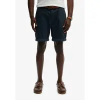 Superdry pour homme. M7110486A Premium Regular Regular Short Chino Navy (28), Casuel, Coton, Marine