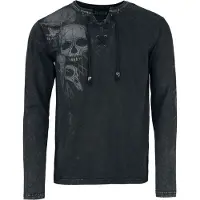 Black premium by emp T-shirt manches longues de - Beaks, Claws & Skulls - Haut Manches Longues - S - XXL - pour Homme - noir - Taille L