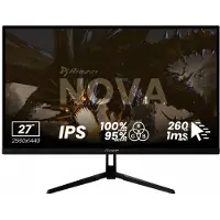 AROZZI Nova 27" Écran Gaming - 2560x1440 - QHD IPS - 260 Hz - Noir