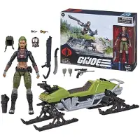 Hasbro G.I. Joe Classified Series : coffret de figurines et de véhicules n° 194 – Zanya et Dreadnok Chameleon (Swamp Skier) – 15 cm