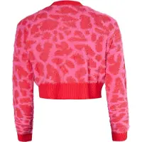 Mymo Cardigan rose clair / rouge