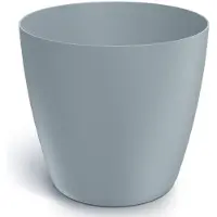 Prosperplast Pot de fleurs imitation béton Tubus anthracite 20x18,7cm