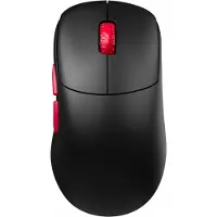Lamzu Thorn V2 - Noir/rouge (Filaire, Sans fil), Souris, Rouge, Noir