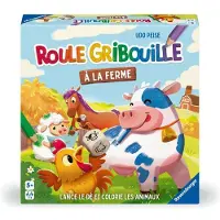 Ravensburger Jeu classique Roule Gribouille à la ferme