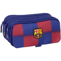 Safta Fc Barcelona Home Kit 25/26 Big Triple Pochette Bleu Homme Bleu One Size
