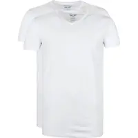 PME Legend T-Shirt Simple Lot de 2 Col-V Blanc taille L