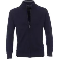 Casamoda Vestes en maille bleu marine