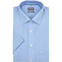 Olymp Chemise Luxor Manches Courtes Carreaux Bleu