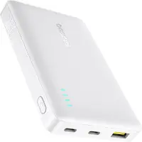 Baseus Power bank EnerFill FP21 10 000 mAh, 22,5 W, 2x USB-C, 1x USB-A, Blanc