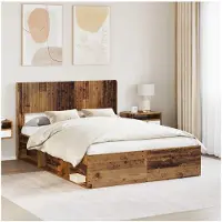vidaXL Tête de lit en bois recyclé PB