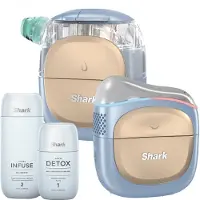 Shark Soin du visage Facialpro Glow+ Depuffi FH320EU Bleu