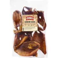 Dibo 10 friandises Premium, oreilles de porc pour chien