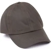 Barbour pour homme. MHA0005 Cap Wax vert (OSFA), Casuel, Le coton biologique, Durable