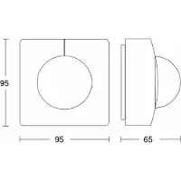 OEM STEINEL IS 345 MX COM1 AP Détecteur de mouvement 010492