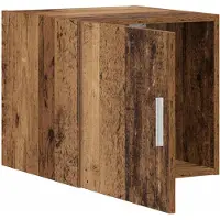 vidaXL Armoire murale en bois vieilli, 40 x 42,5 x 40 cm, panneau de fibres