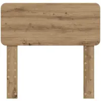 vidaXL Tête de lit en bois composite chêne artisanal