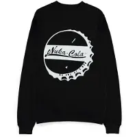 Fallout Sweat-shirt Gaming de - Capsule de Bouteille Nuka-Cola - S - XXL - pour Homme - noir - Taille M
