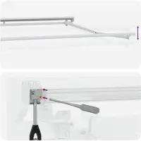 vidaXL Auvent électrique rétractable , couleur sable, 4 × 3,5 m
