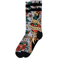 American Socks Chaussettes de - Till Death Do Us Part - Mid High - S-M - L-XL - pour Unisexe - multicolore - Taille L-XL